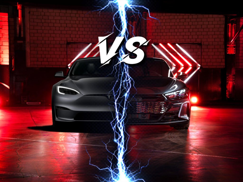 electric-super-sedan-comparison:-audi-rs-e-tron-gt-vs.-tesla-model-s-plaid