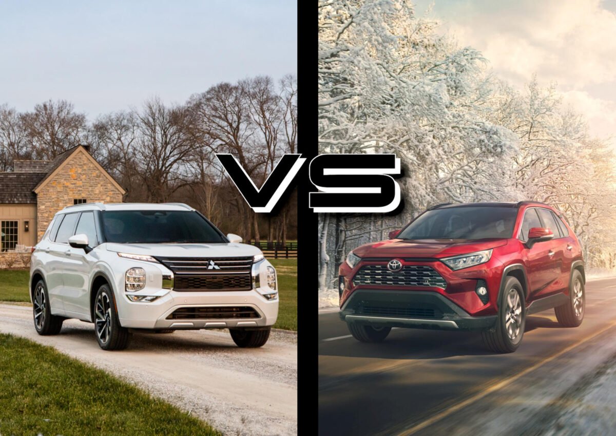 Crossover Comparison Mitsubishi Outlander Vs. Toyota RAV4 JK Wrangler