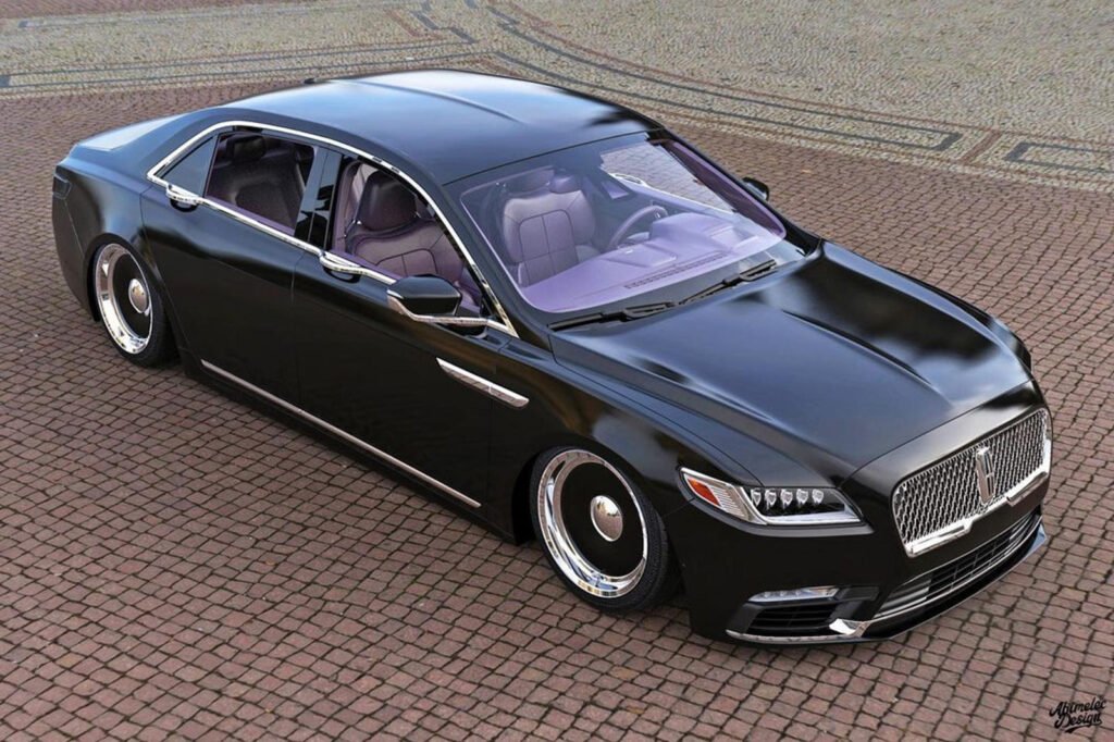 slammed-lincoln-continental-looks-devastatingly-sinister