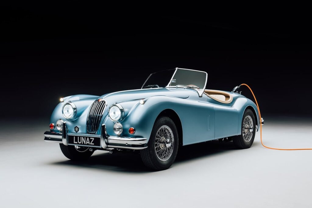 david-beckham-gave-his-son-this-electric-jaguar-xk140-as-a-wedding-gift