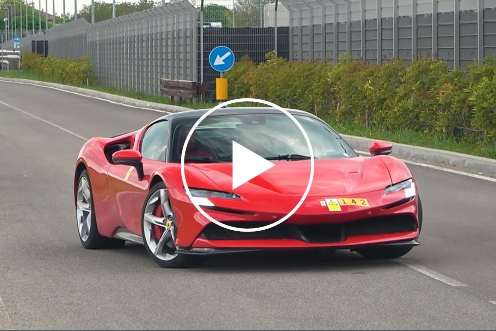 lamborghini-is-benchmarking-ferrari’s-sf90-hybrid-supercar