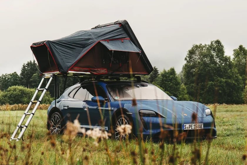 porsche-taycan-roof-tents-take-glamping-to-a-new-level