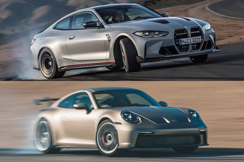 track-king-comparison:-bmw-m4-csl-vs.-porsche-911-gt3