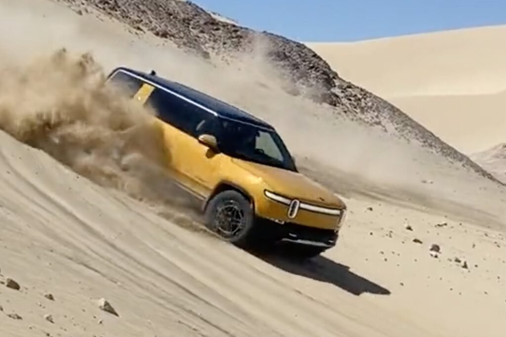rivian-really-wants-owners-to-drive-in-the-sand