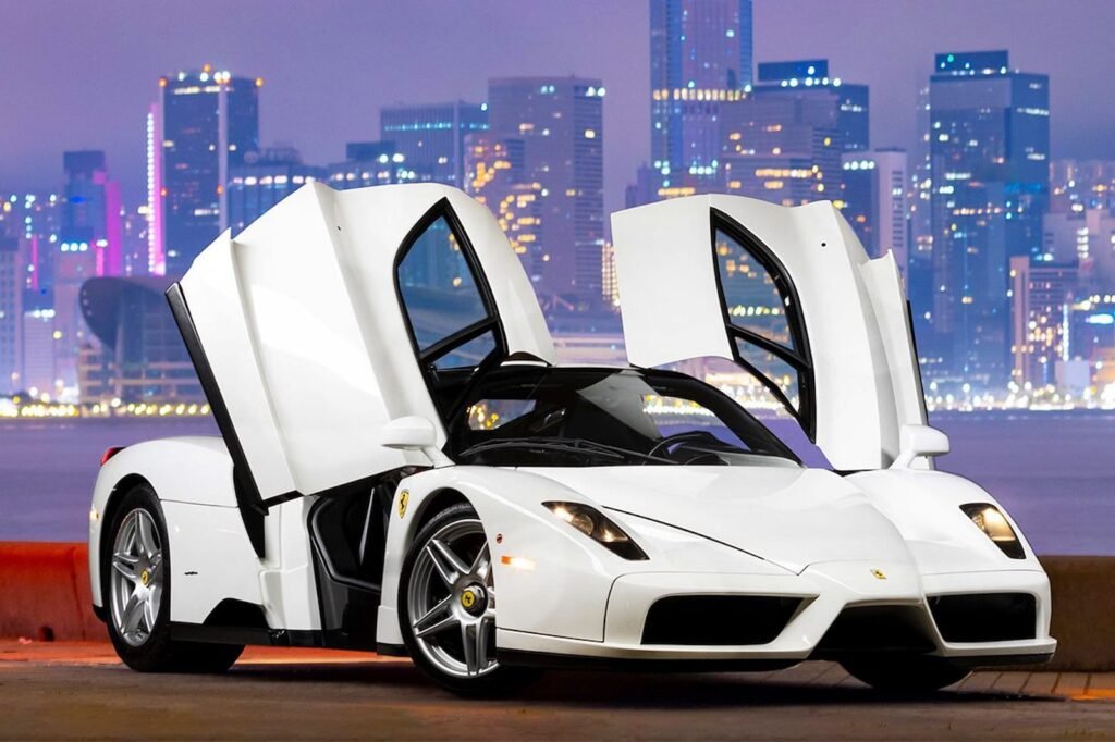 the-only-white-ferrari-enzo-in-the-world-will-sell-for-big-bucks