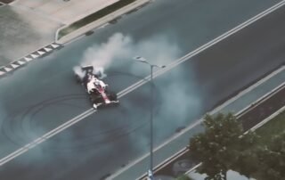 watch:-valtteri-bottas-drifting-alfa-romeo-f1-in-the-streets-of-milan-at-5:30-am